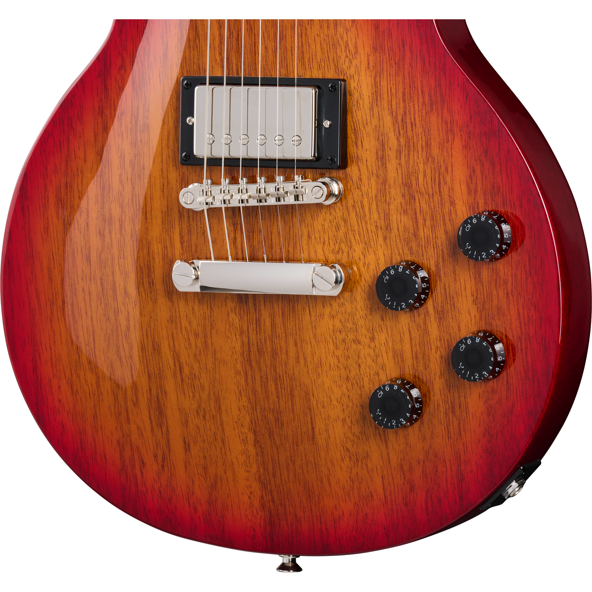 Epiphone Les Paul Tribute Electric Guitar - Heritage Cherry Sunburst - View 7 | MusicMarket