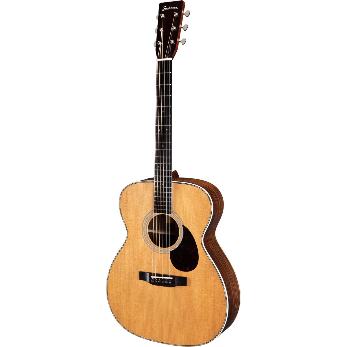 Eastman E20OM Thermo-Cure Orchestra Model Acoustic Guitar - Thermo-Cure Natural - View 2 | MusicMarket
