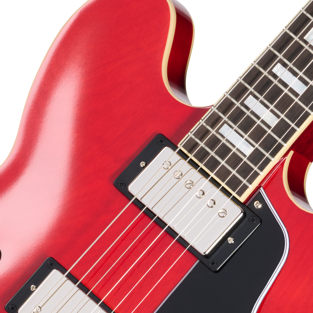 Epiphone 1962 ES-335 Reissue Electric Guitar - Sixties Cherry - View 7 | MusicMarket