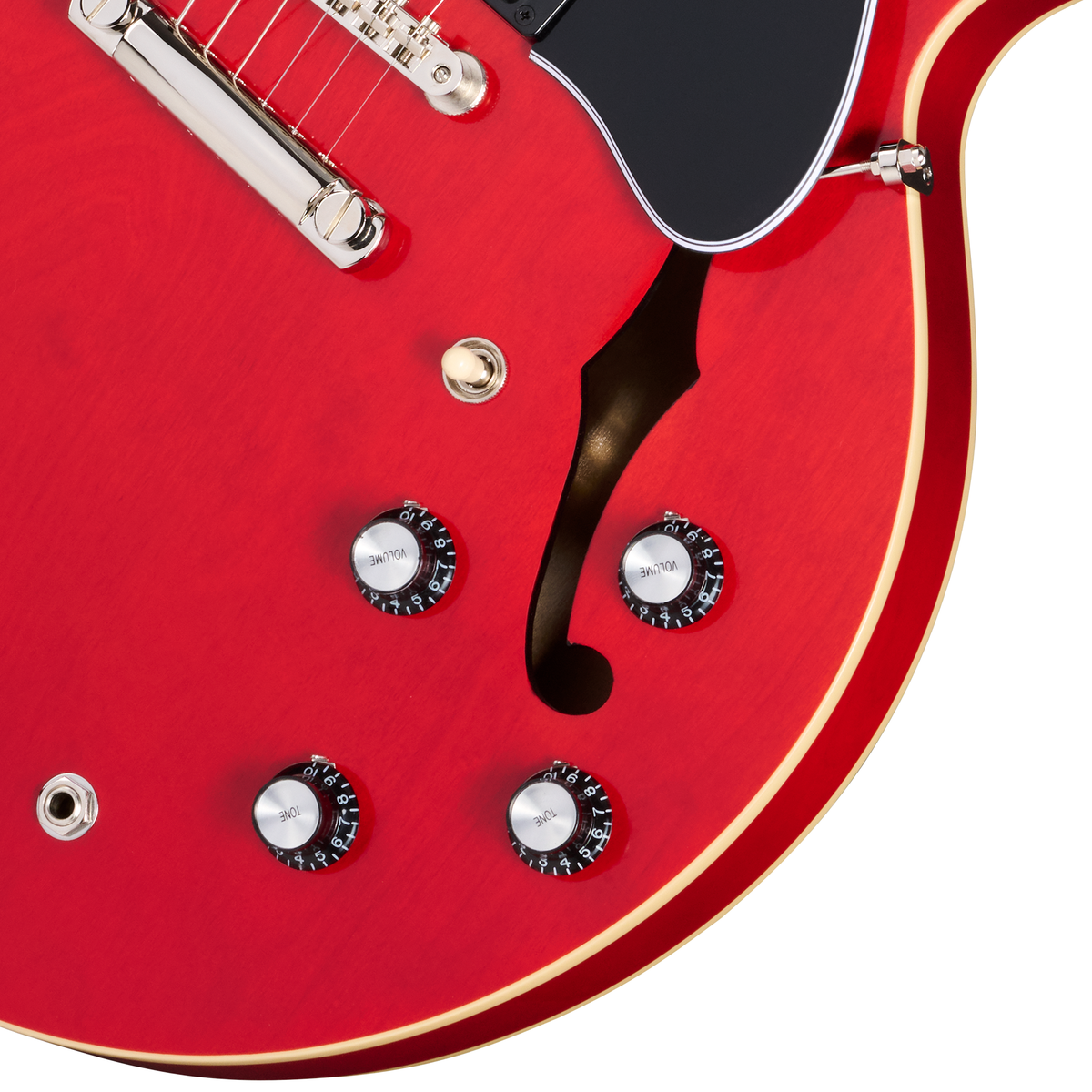 Epiphone 1962 ES-335 Reissue Electric Guitar - Sixties Cherry - View 6 | MusicMarket