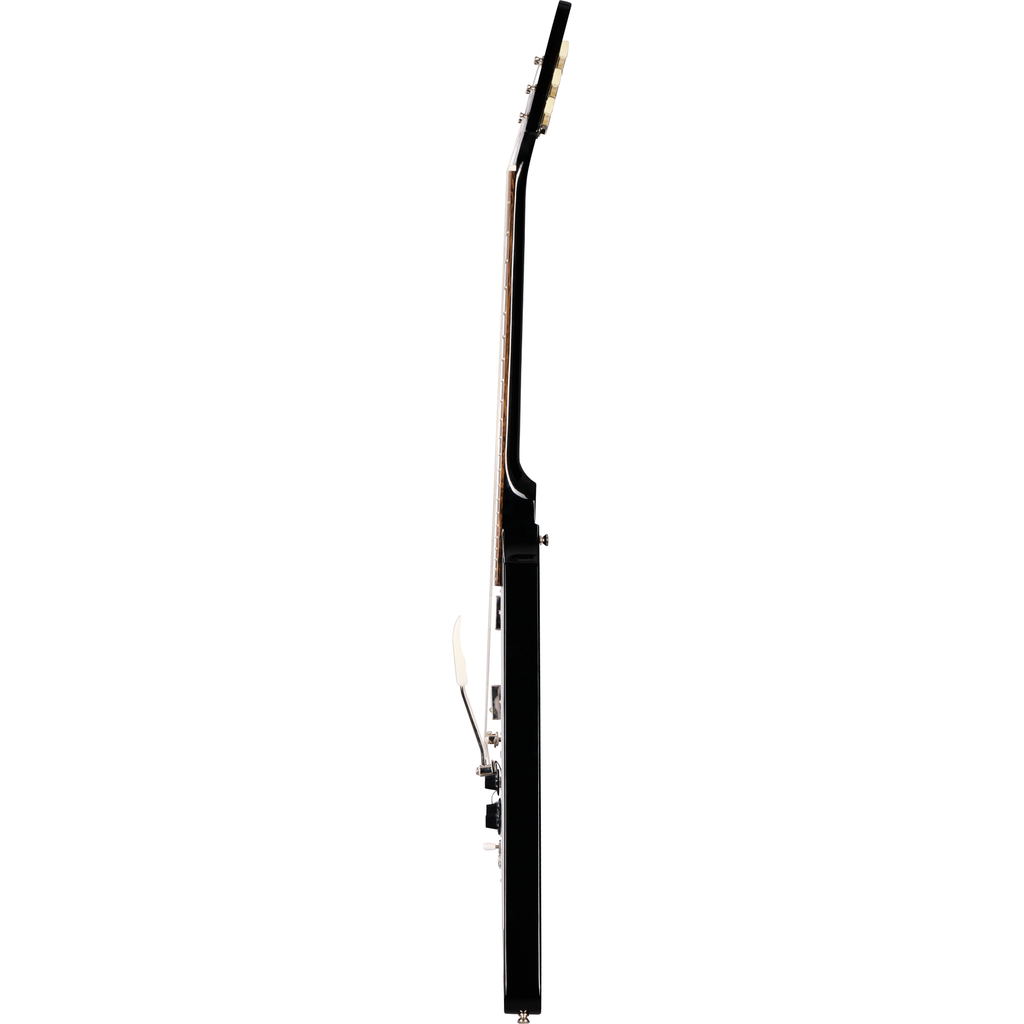 Epiphone Jimi Hendrix "Love Drops" Flying V Electric Guitar - Ebony w/ Artwork - View 3 | MusicMarket