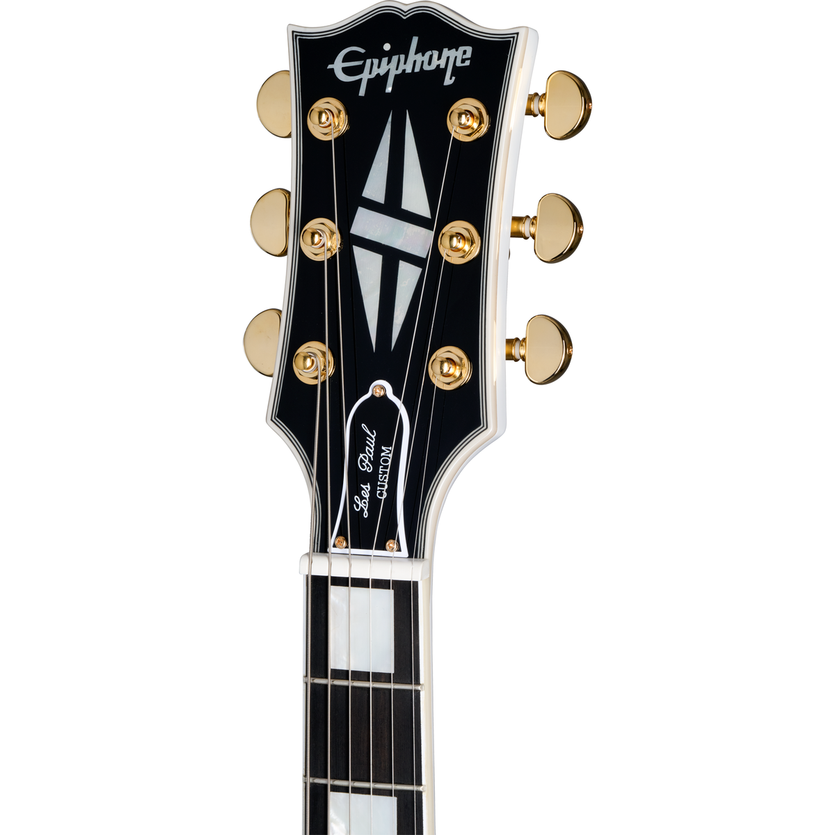 Epiphone Les Paul Custom Electric Guitar - Alpine White - View 5 | MusicMarket