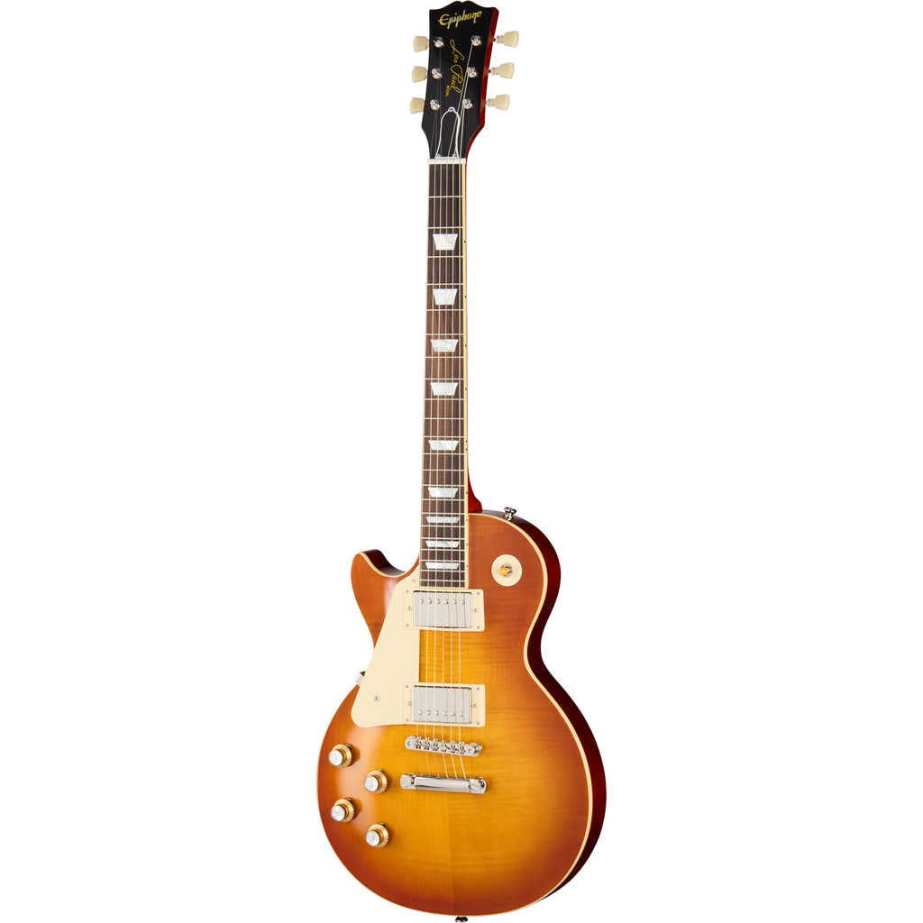 Epiphone 1960 Les Paul Standard Reissue Left Handed Electric Guitar - Iced Tea Burst - View 2 | MusicMarket