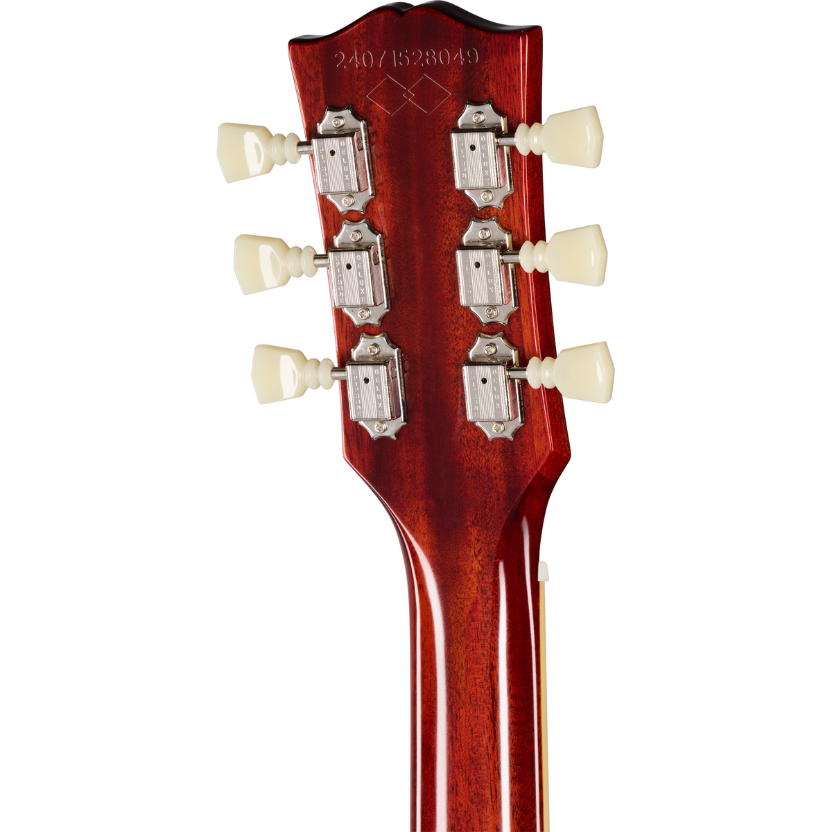 Epiphone 1960 Les Paul Standard Reissue Electric Guitar - Washed Cherry Sunburst - View 6 | MusicMarket