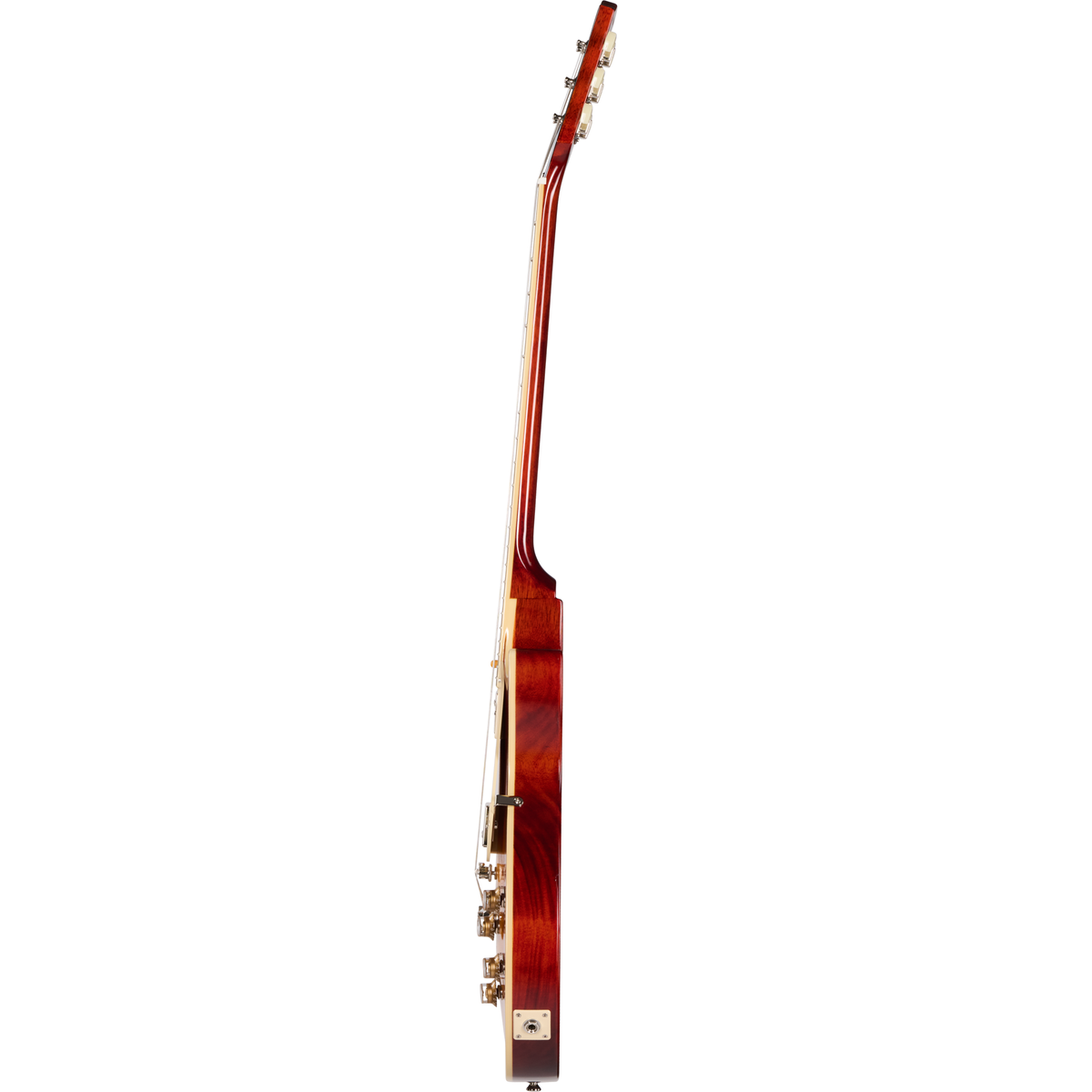 Epiphone 1960 Les Paul Standard Reissue Electric Guitar - Washed Cherry Sunburst - View 4 | MusicMarket