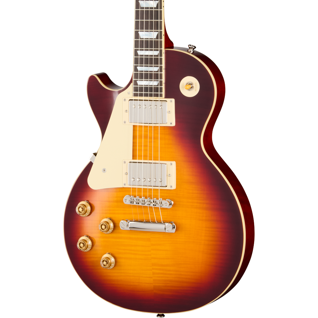 Epiphone 1959 Les Paul Standard Reissue Left Handed Electric Guitar - Deep Cherry Sunburst - MusicMarket