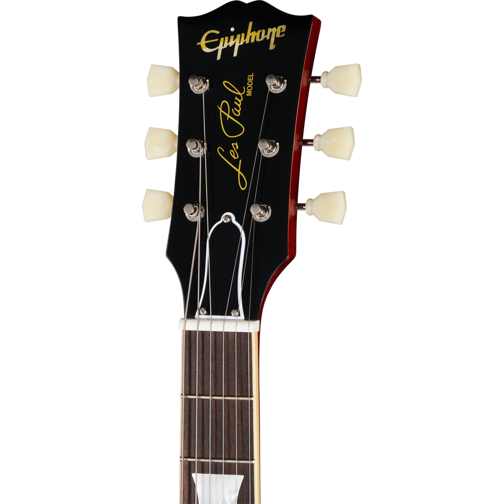 Epiphone 1959 Les Paul Standard Reissue Electric Guitar - Deep Cherry Sunburst - View 4 | MusicMarket