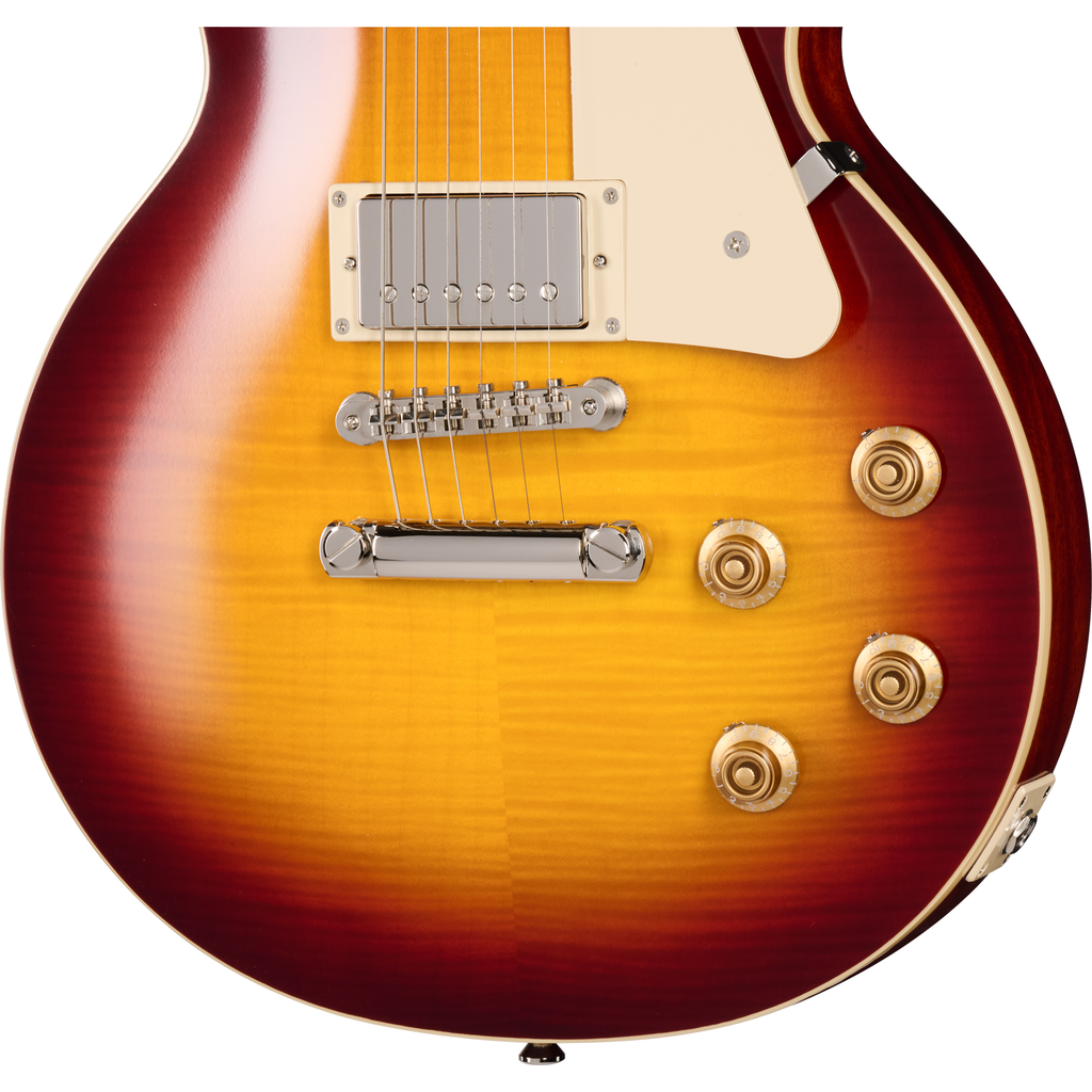 Epiphone 1959 Les Paul Standard Reissue Electric Guitar - Deep Cherry Sunburst - View 6 | MusicMarket
