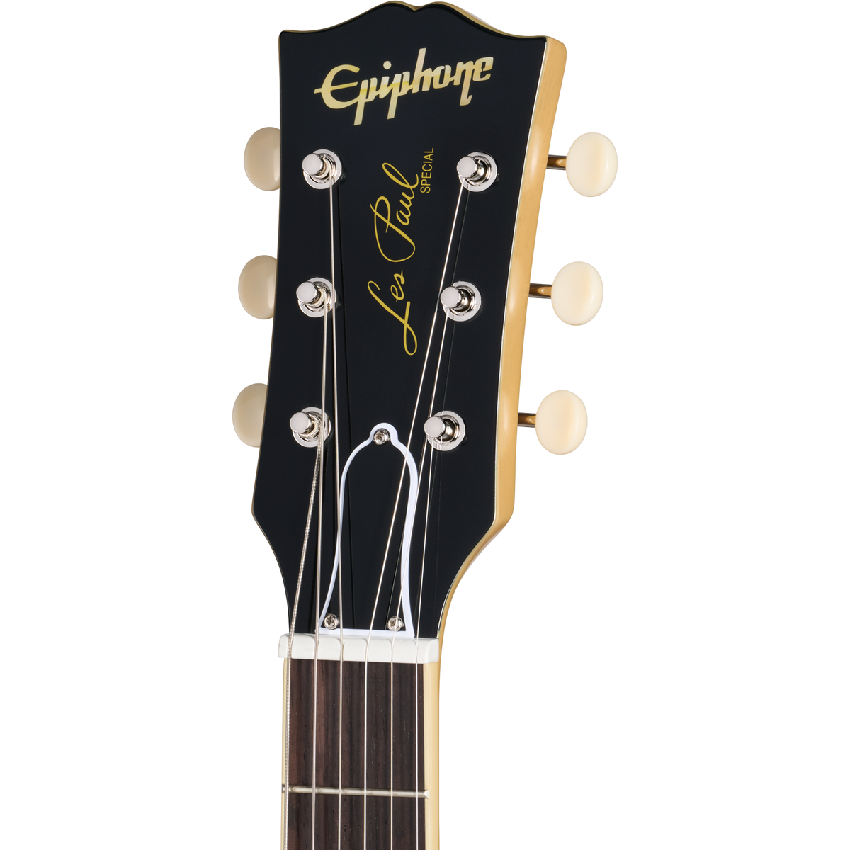 Epiphone 1960 Les Paul Special Double Cut Reissue Electric Guitar - TV Yellow - View 3 | MusicMarket