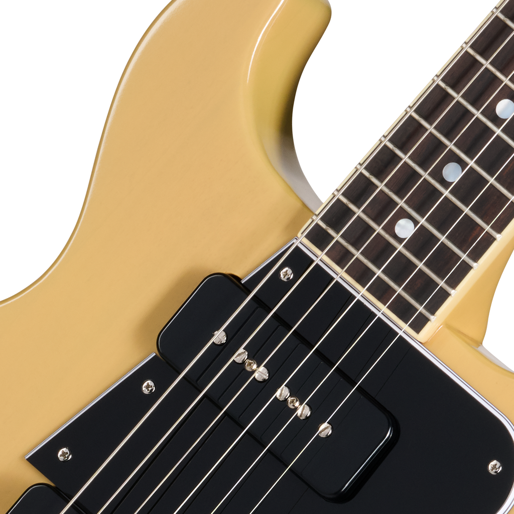 Epiphone 1960 Les Paul Special Double Cut Reissue Electric Guitar - TV Yellow - View 5 | MusicMarket