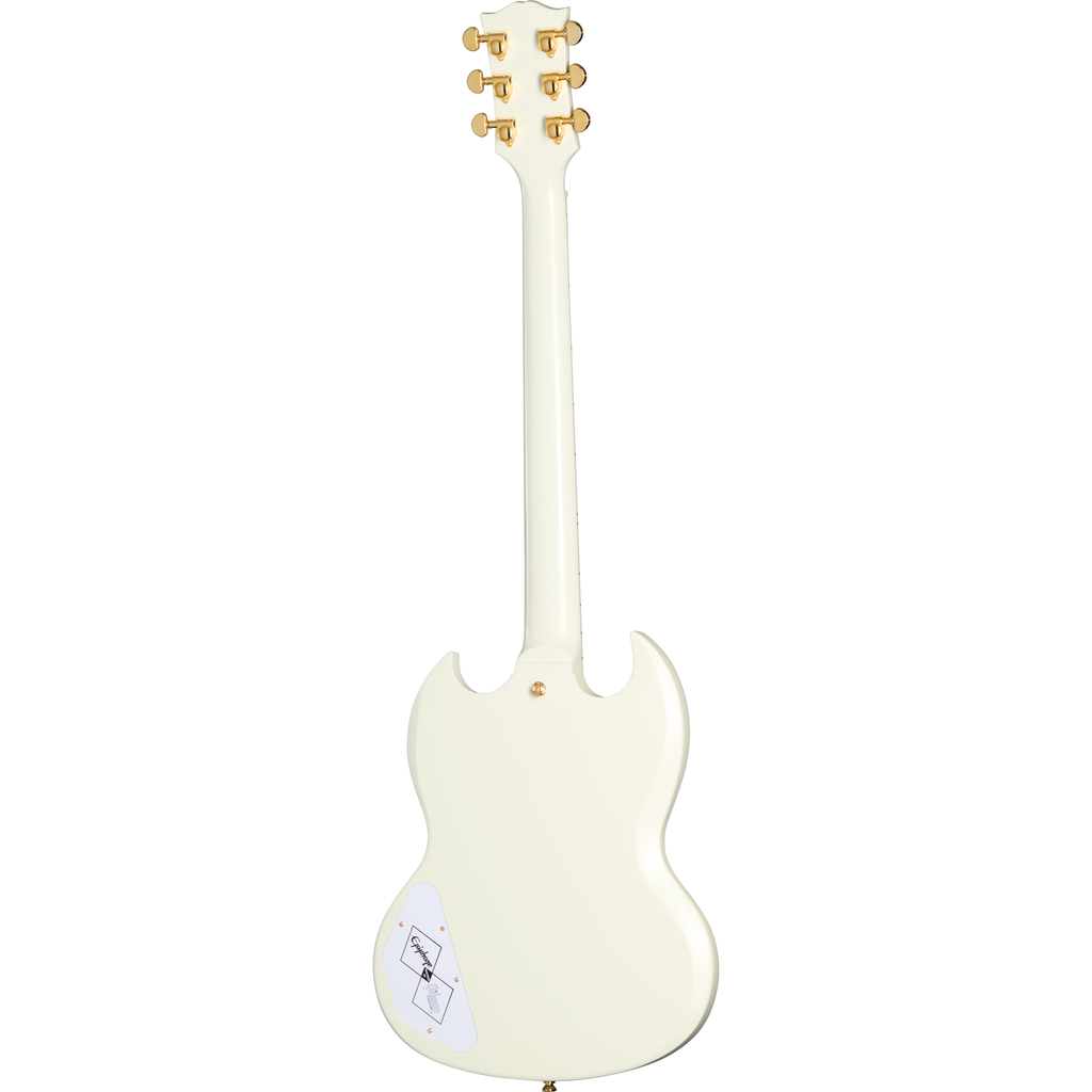 Epiphone 1963 Les Paul SG Custom with Maestro Vibrola - Classic White - View 2 | MusicMarket