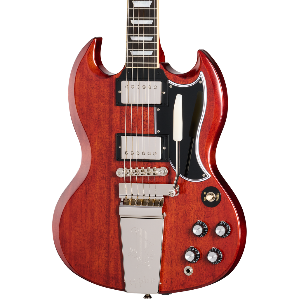 Epiphone 1964 SG Standard with Maestro Vibrola Reissue Electric Guitar - Cherry Red - MusicMarket