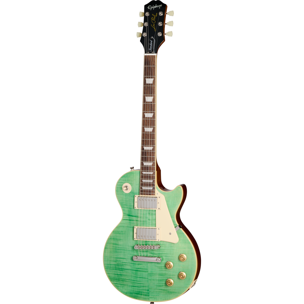 Epiphone Les Paul Standard 50s Figured Electric Guitar - Sea Foam Green - View 2 | MusicMarket