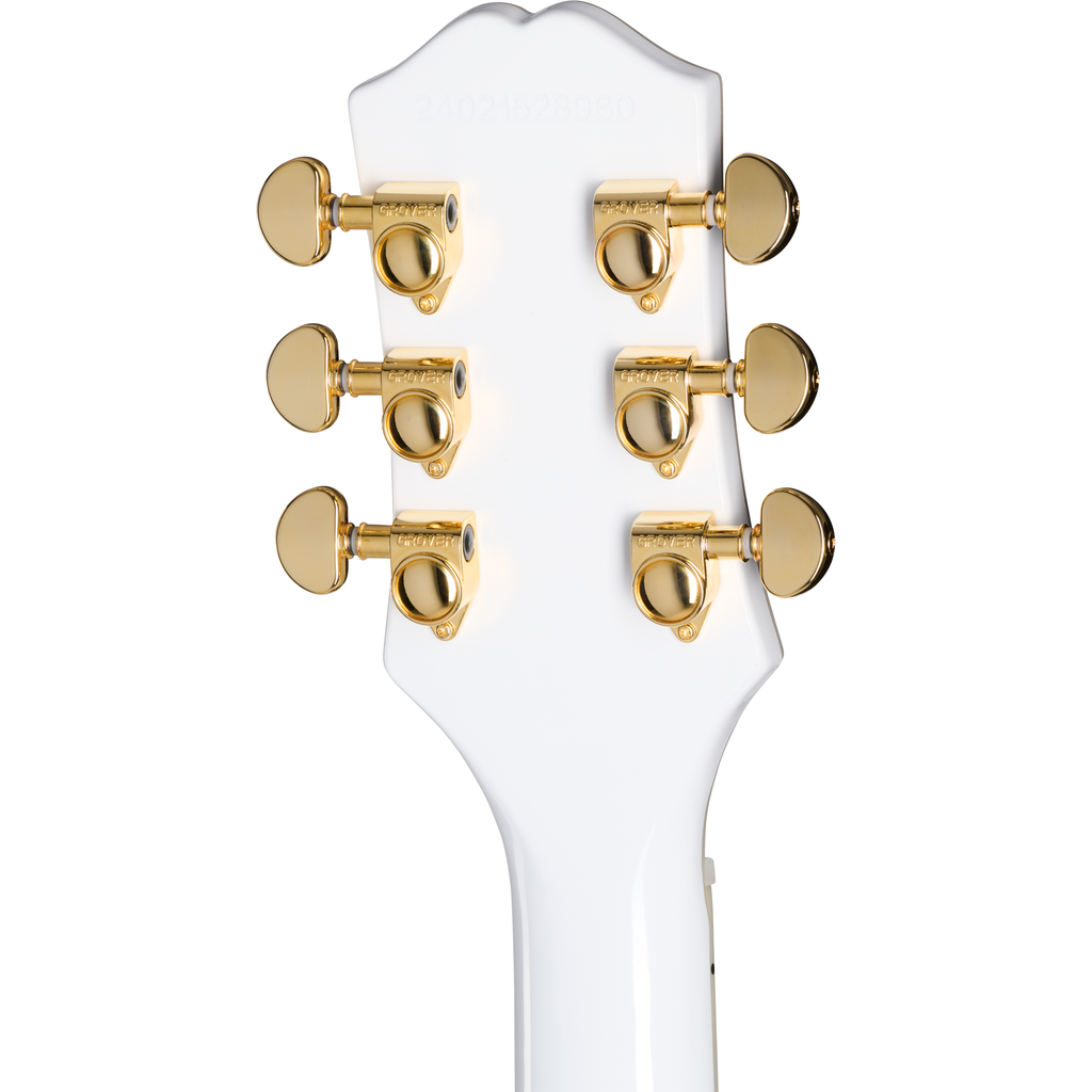 Epiphone Les Paul Custom Electric Guitar - Alpine White - View 6 | MusicMarket