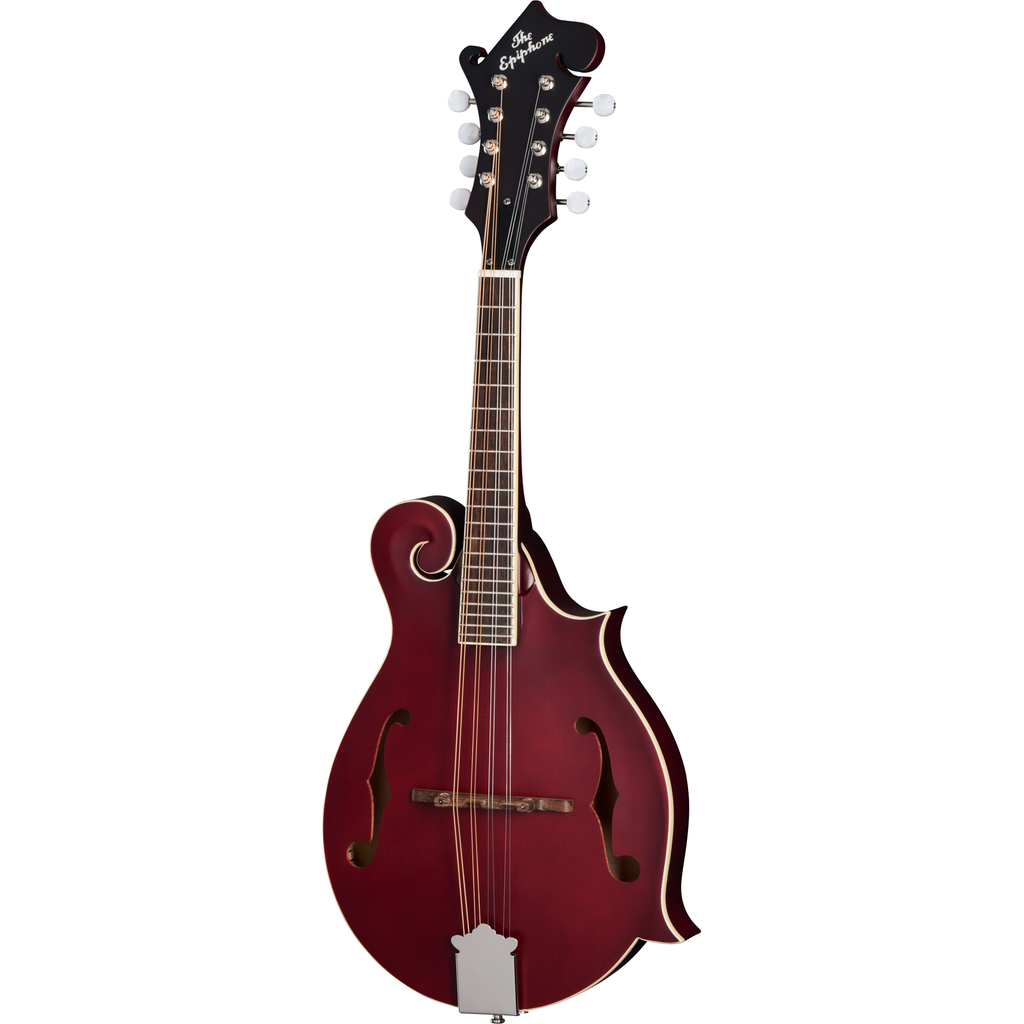 Epiphone F-5 Studio 8-String Mandolin - Wine Red Satin - View 2 | MusicMarket