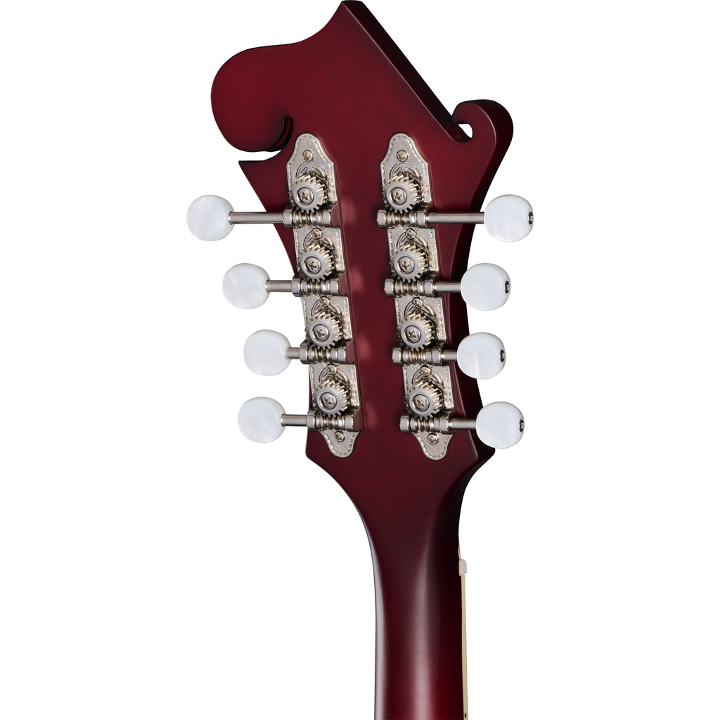 Epiphone F-5 Studio 8-String Mandolin - Wine Red Satin - View 6 | MusicMarket