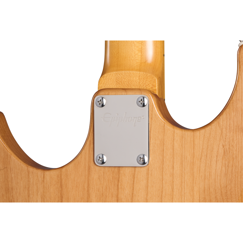 Epiphone Grabber 4-String Bass Guitar - Natural - View 7 | MusicMarket