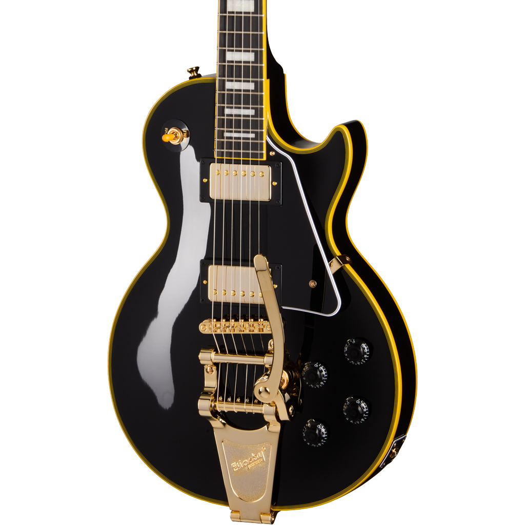 Epiphone Joe Bonamassa 59 Les Paul Custom Electric Guitar - Antique Ebony - MusicMarket
