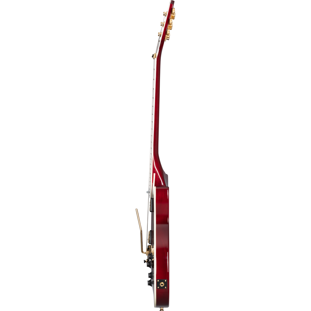 Epiphone Alex Lifeson Les Paul Custom Axcess Electric Guitar - Ruby - View 3 | MusicMarket