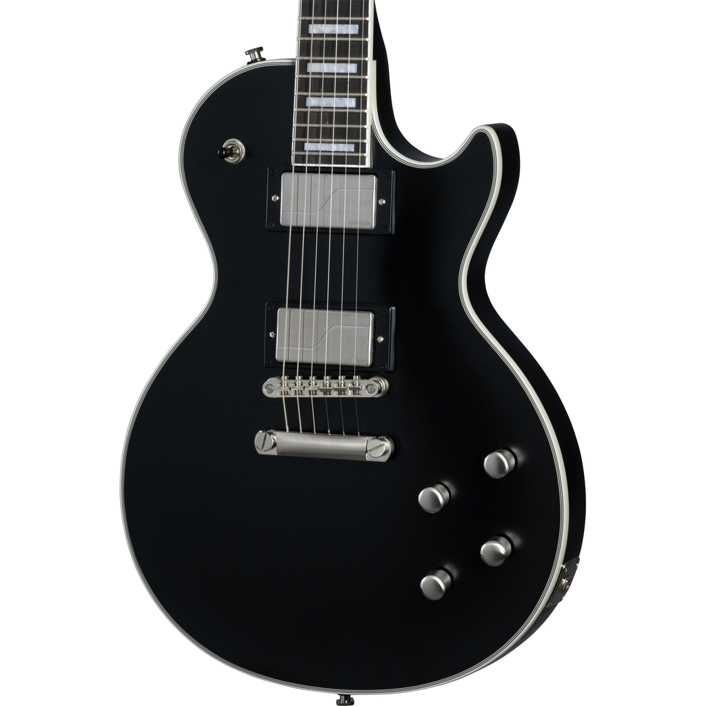 Epiphone Les Paul Prophecy Electric Guitar - Aged Jet Black Metallic - MusicMarket