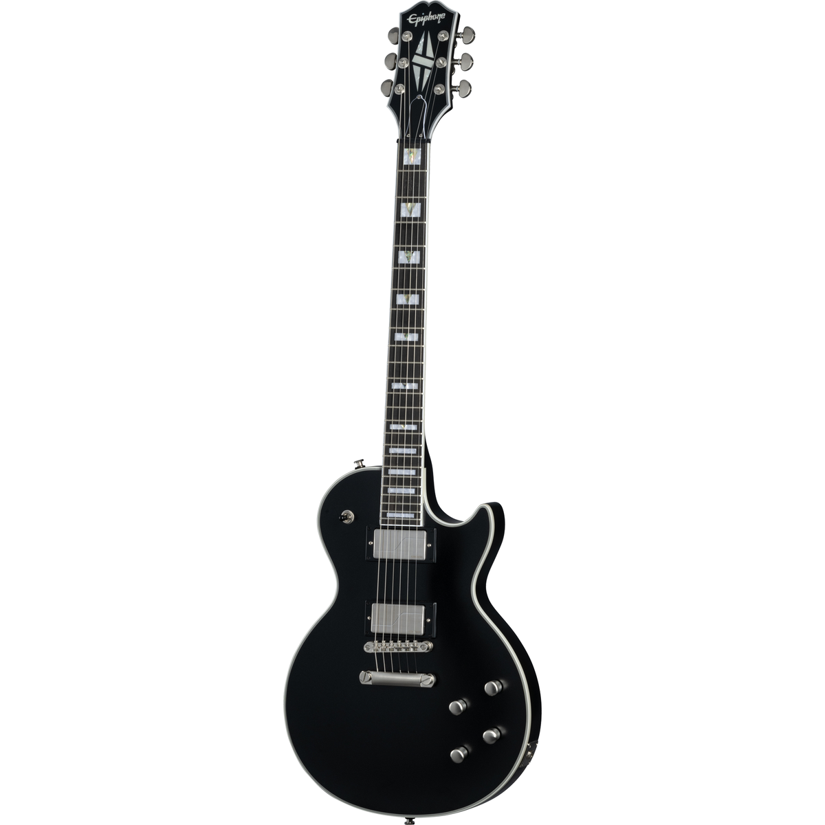 Epiphone Les Paul Prophecy Electric Guitar - Aged Jet Black Metallic - View 2 | MusicMarket