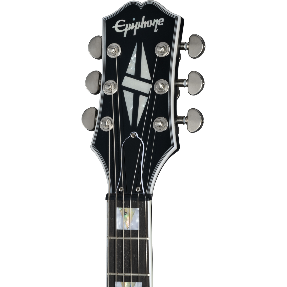 Epiphone Les Paul Prophecy Electric Guitar - Aged Jet Black Metallic - View 5 | MusicMarket
