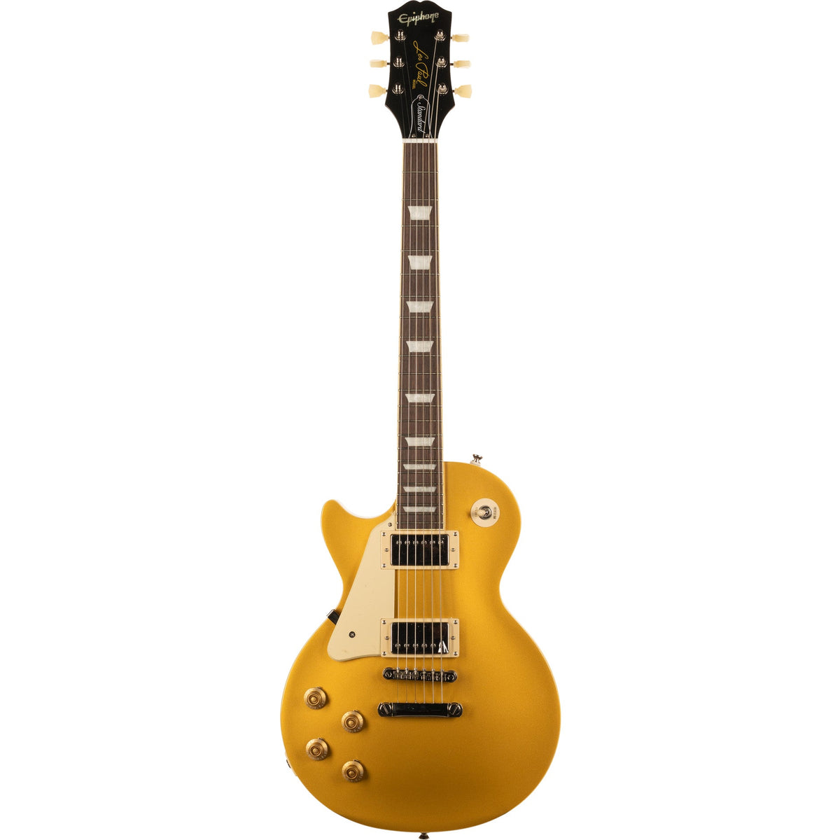 Epiphone Left Handed Les Paul Standard 50s Electric Guitar - Metallic Gold - View 2 | MusicMarket