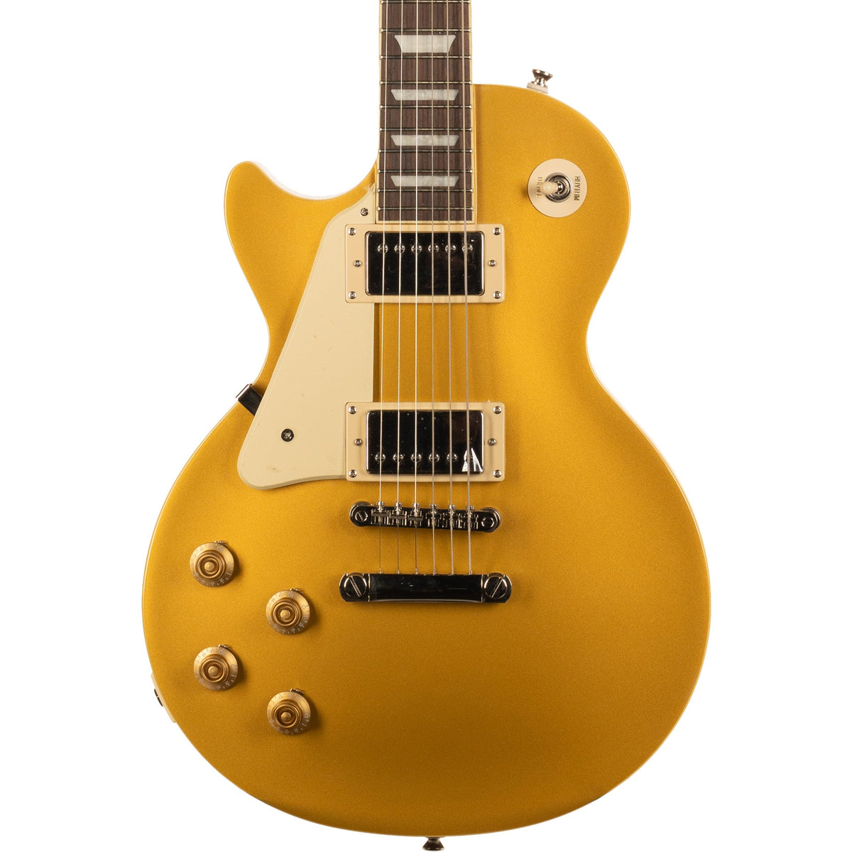 Epiphone Left Handed Les Paul Standard 50s Electric Guitar - Metallic Gold - MusicMarket