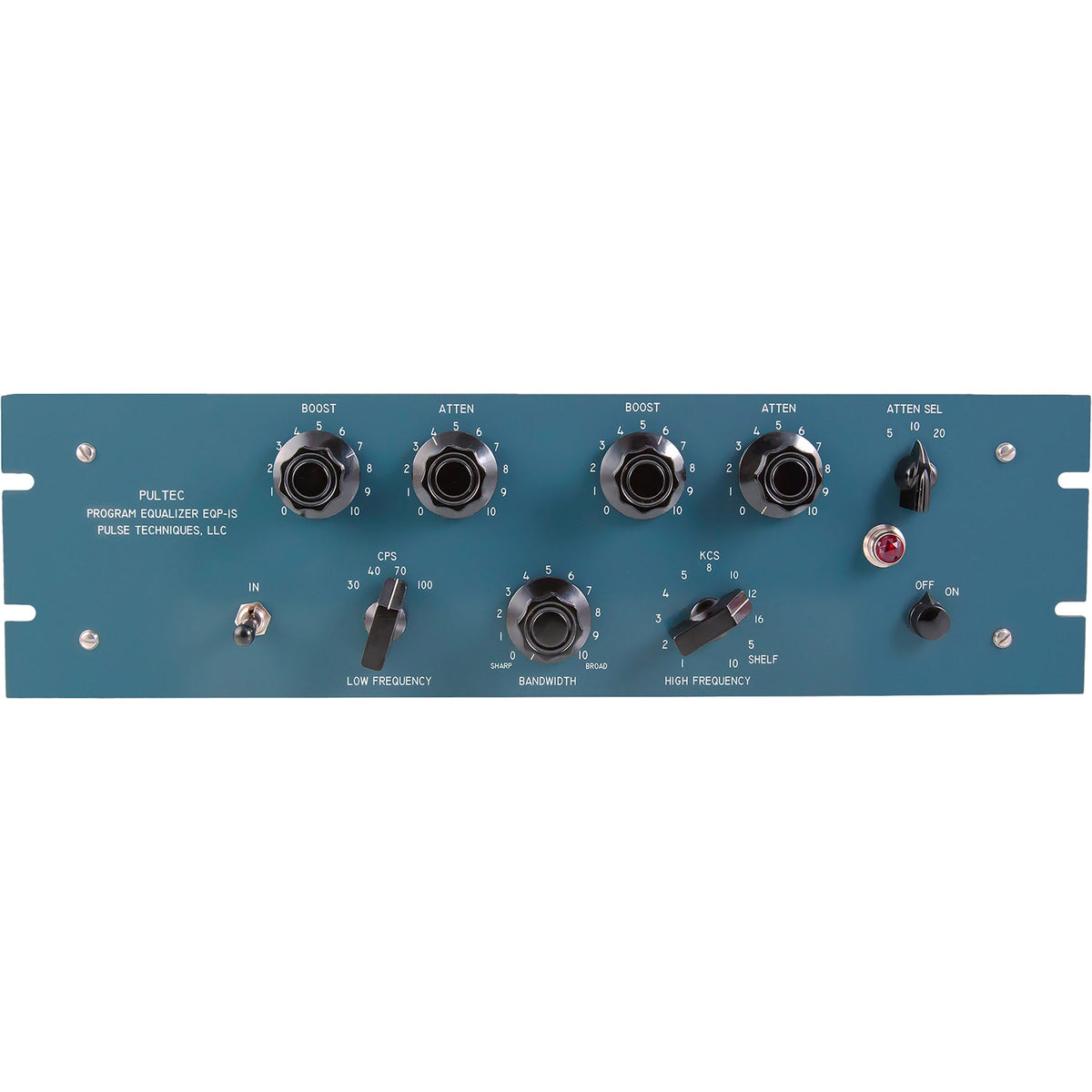 Pultec EQP-1S Tube Program Equalizer, Blue Faceplate - MusicMarket