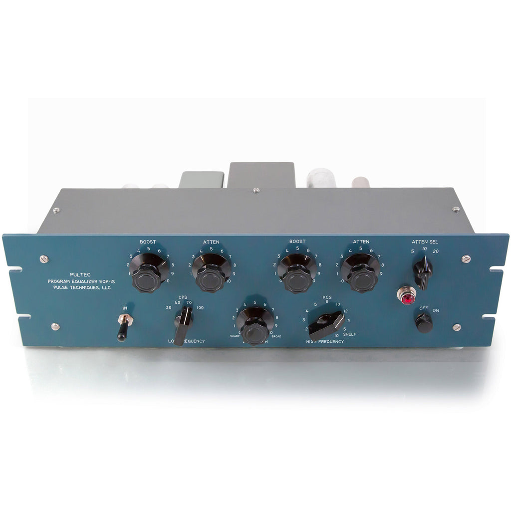 Pultec EQP-1S Tube Program Equalizer, Blue Faceplate - View 2 | MusicMarket