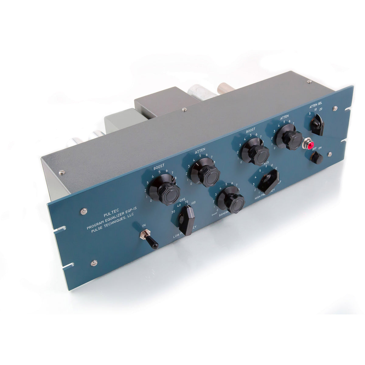 Pultec EQP-1S Tube Program Equalizer, Blue Faceplate - View 3 | MusicMarket