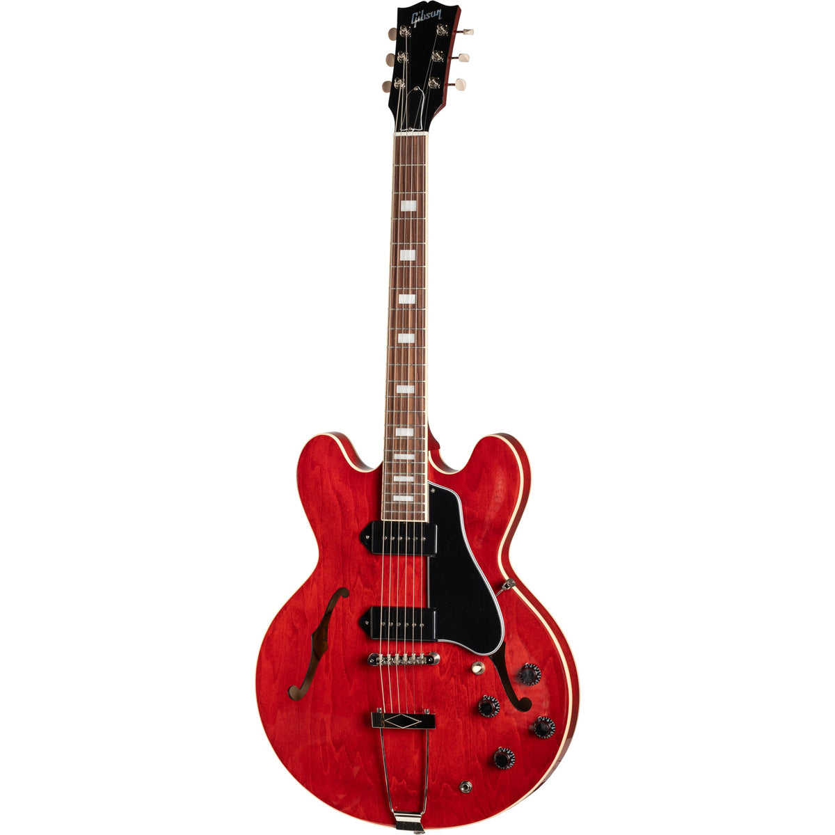 Gibson ES-330 Hollowbody Electric Guitar - Sixties Cherry - View 9 | MusicMarket