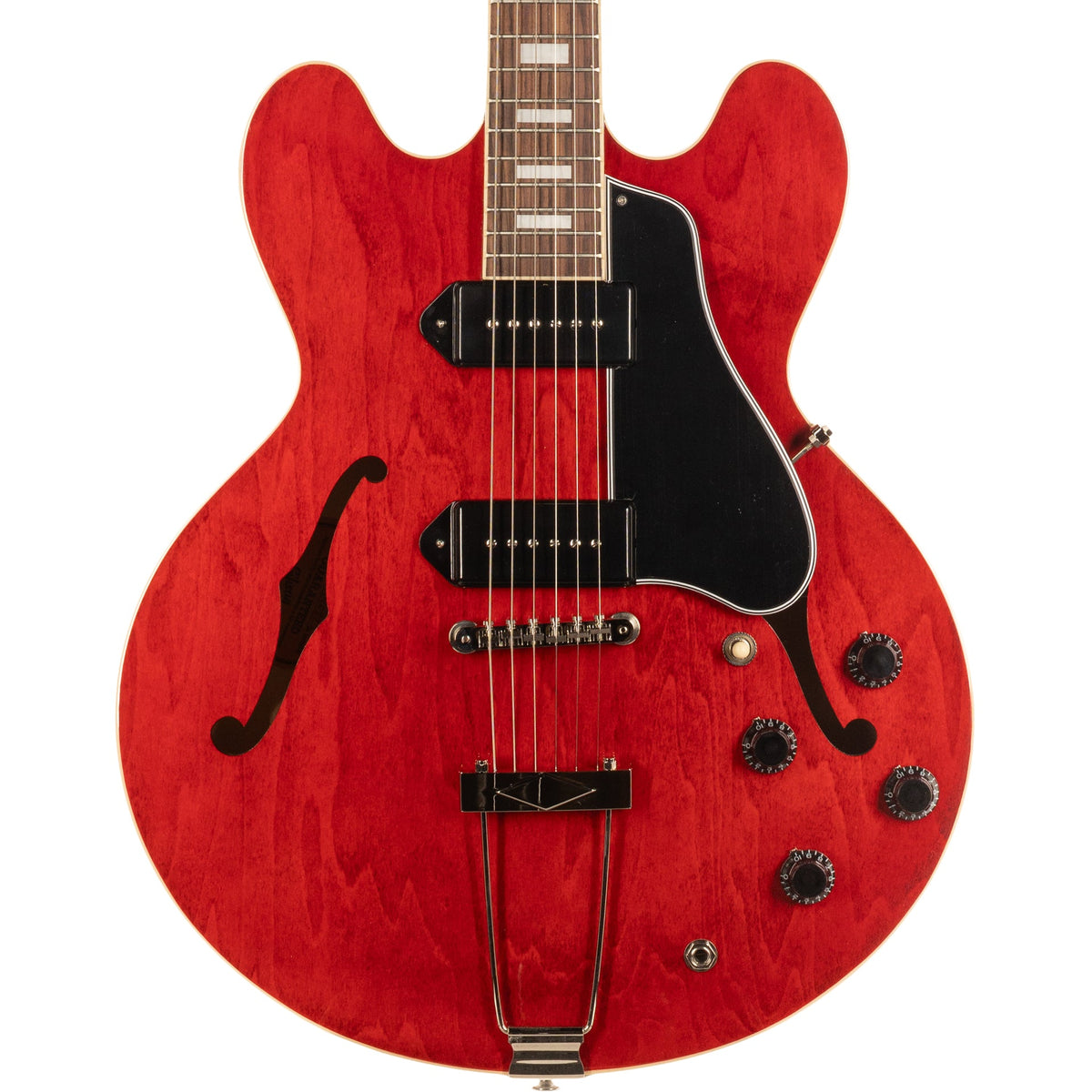 Gibson ES-330 Hollowbody Electric Guitar - Sixties Cherry - View 14 | MusicMarket