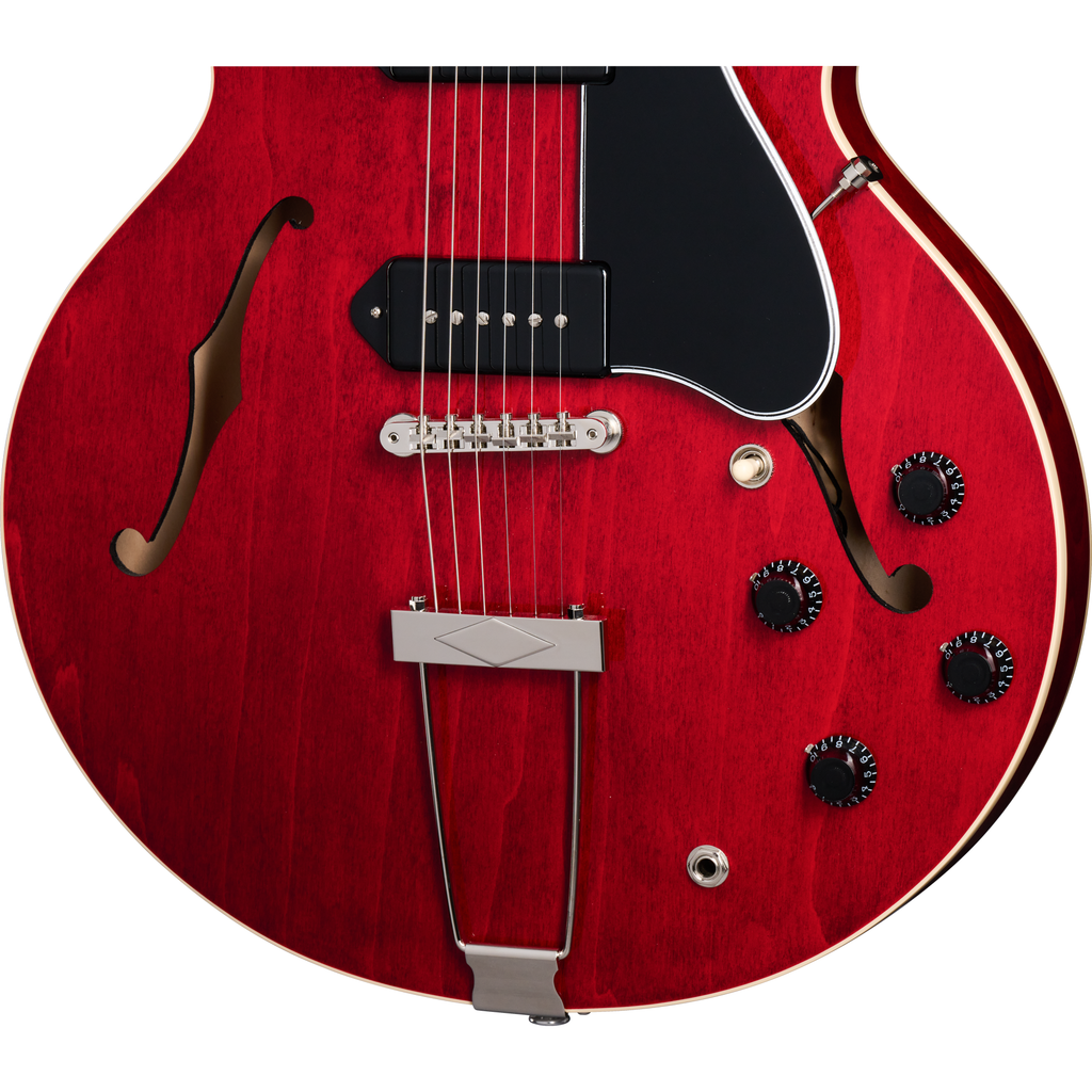 Gibson ES-330 Hollowbody Electric Guitar - Sixties Cherry - View 7 | MusicMarket