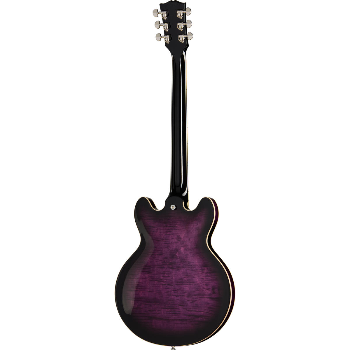 Gibson ES-339 Figured Electric Guitar - Dark Purple Burst - View 3 | MusicMarket