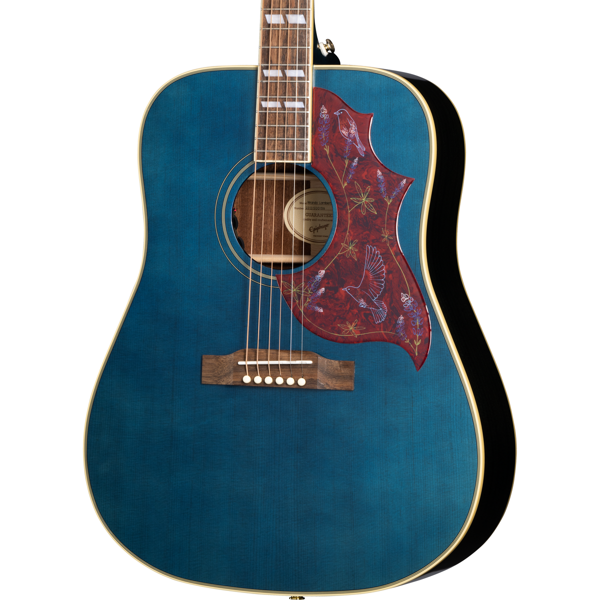 Epiphone Miranda Lambert Bluebird Studio Acoustic Electric Guitar - Bluebonnet - MusicMarket