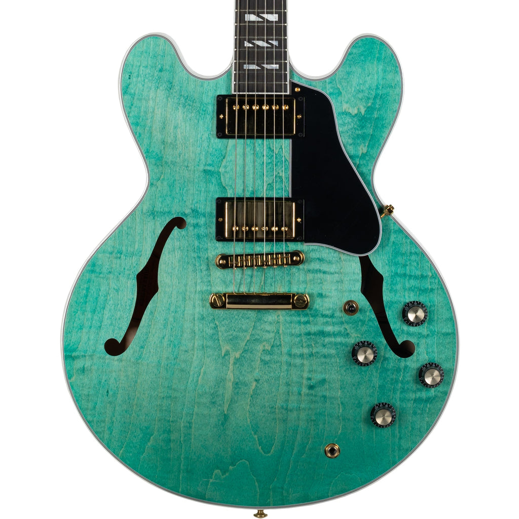 Gibson ES Supreme Semi Hollow Electric Guitar - Seafoam Green - View 25 | MusicMarket