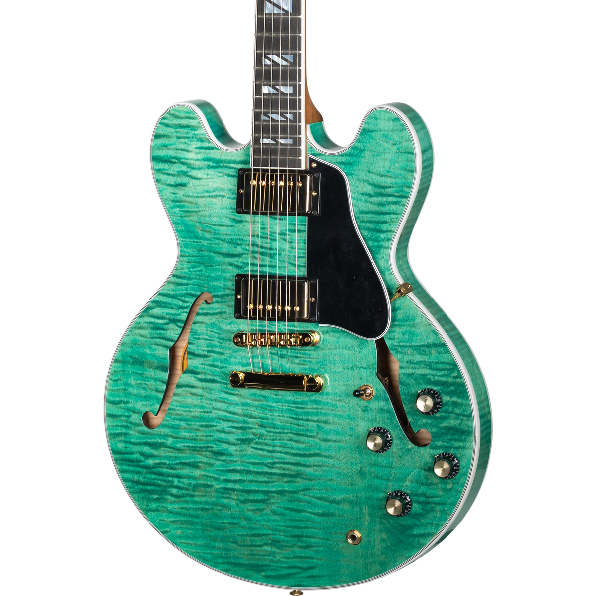 Gibson ES Supreme Semi Hollow Electric Guitar - Seafoam Green - View 42 | MusicMarket