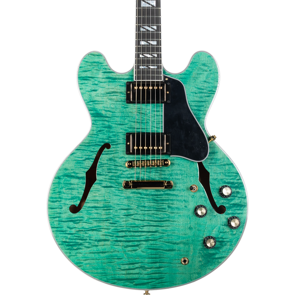 Gibson ES Supreme Semi Hollow Electric Guitar - Seafoam Green - View 46 | MusicMarket