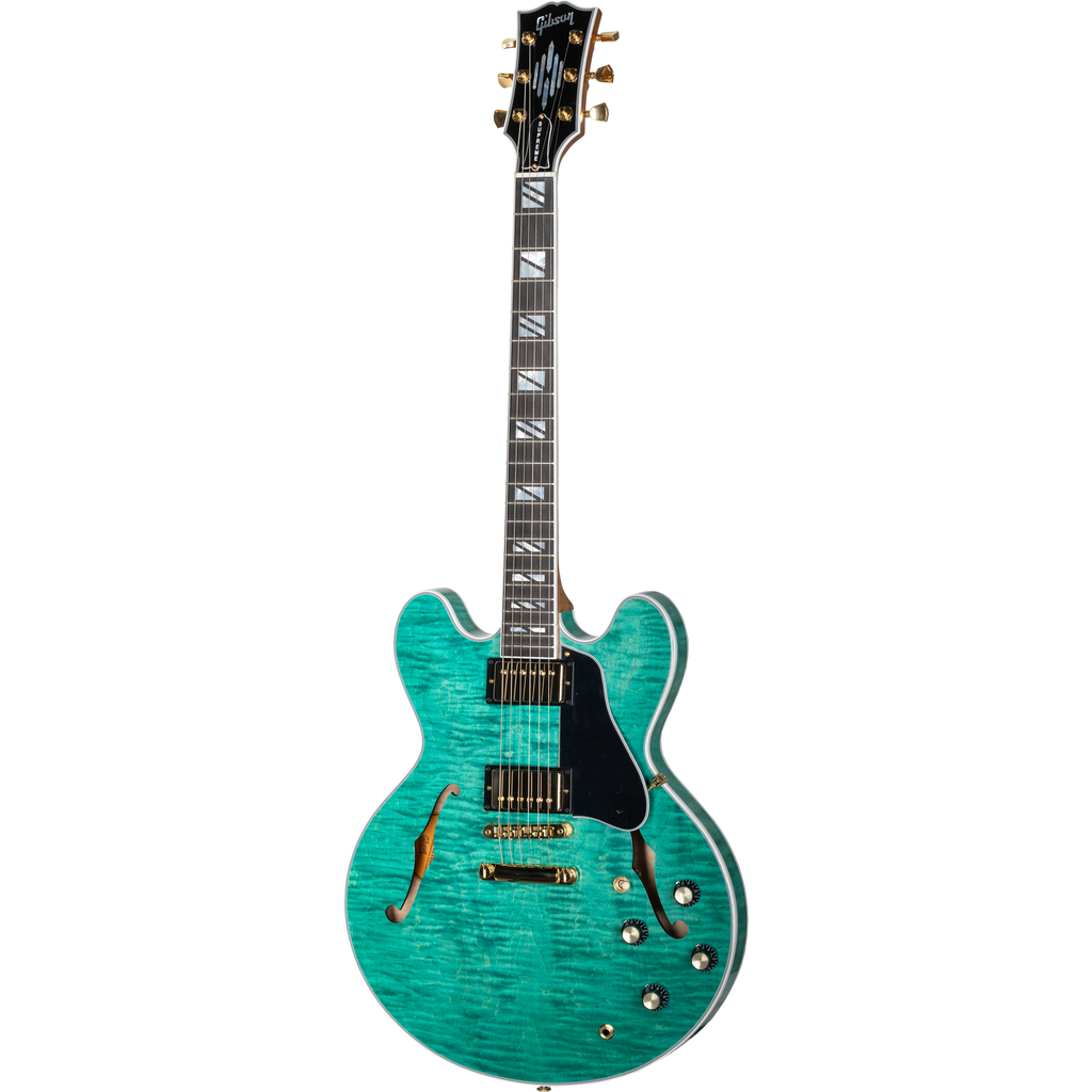 Gibson ES Supreme Semi Hollow Electric Guitar - Seafoam Green - View 36 | MusicMarket