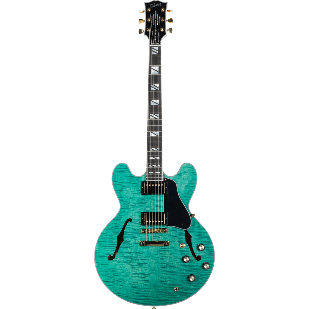 Gibson ES Supreme Semi Hollow Electric Guitar - Seafoam Green - View 38 | MusicMarket