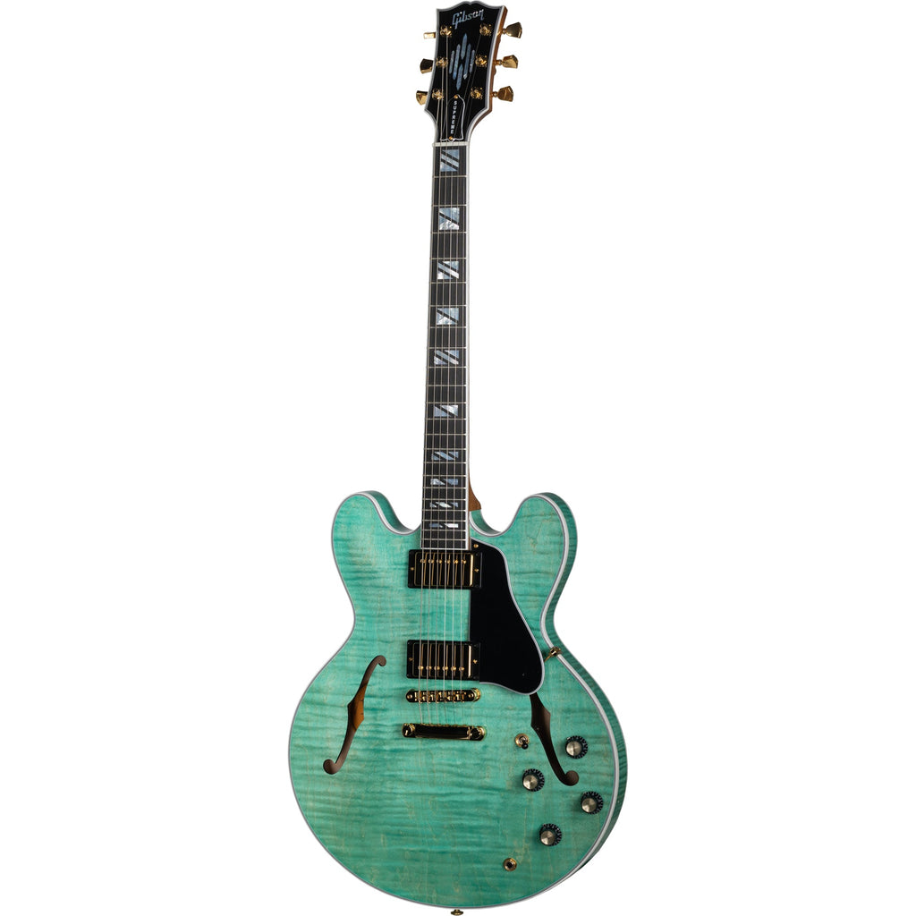 Gibson ES Supreme Semi Hollow Electric Guitar - Seafoam Green - View 27 | MusicMarket