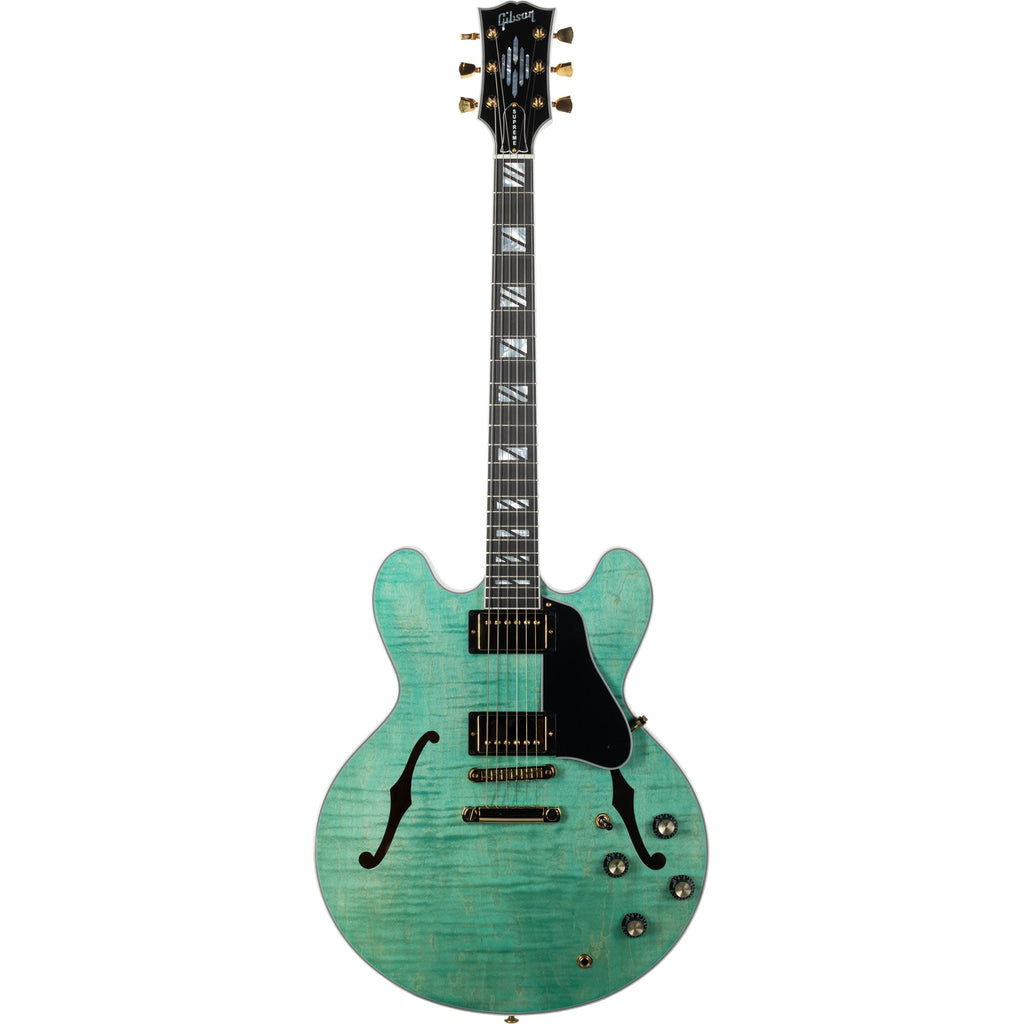Gibson ES Supreme Semi Hollow Electric Guitar - Seafoam Green - View 29 | MusicMarket