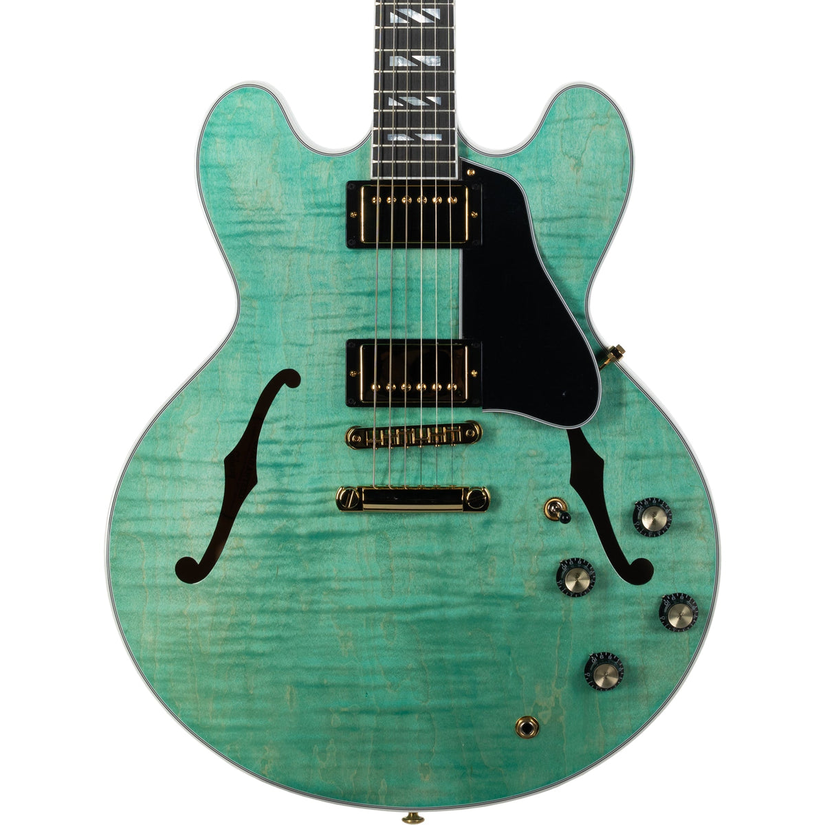 Gibson ES Supreme Semi Hollow Electric Guitar - Seafoam Green - View 34 | MusicMarket