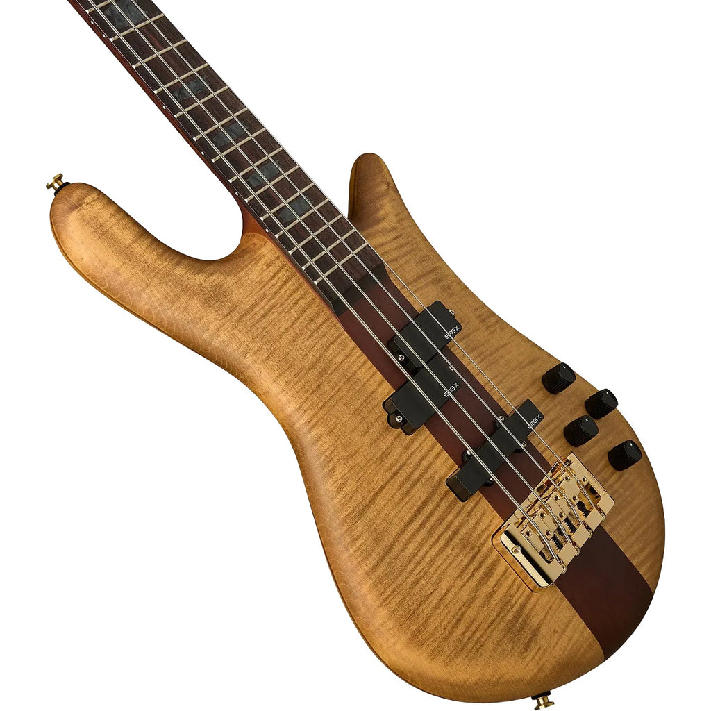 Spector Euro 4 Rex Brown Signature Electric Bass - Desert Gold - View 5 | MusicMarket