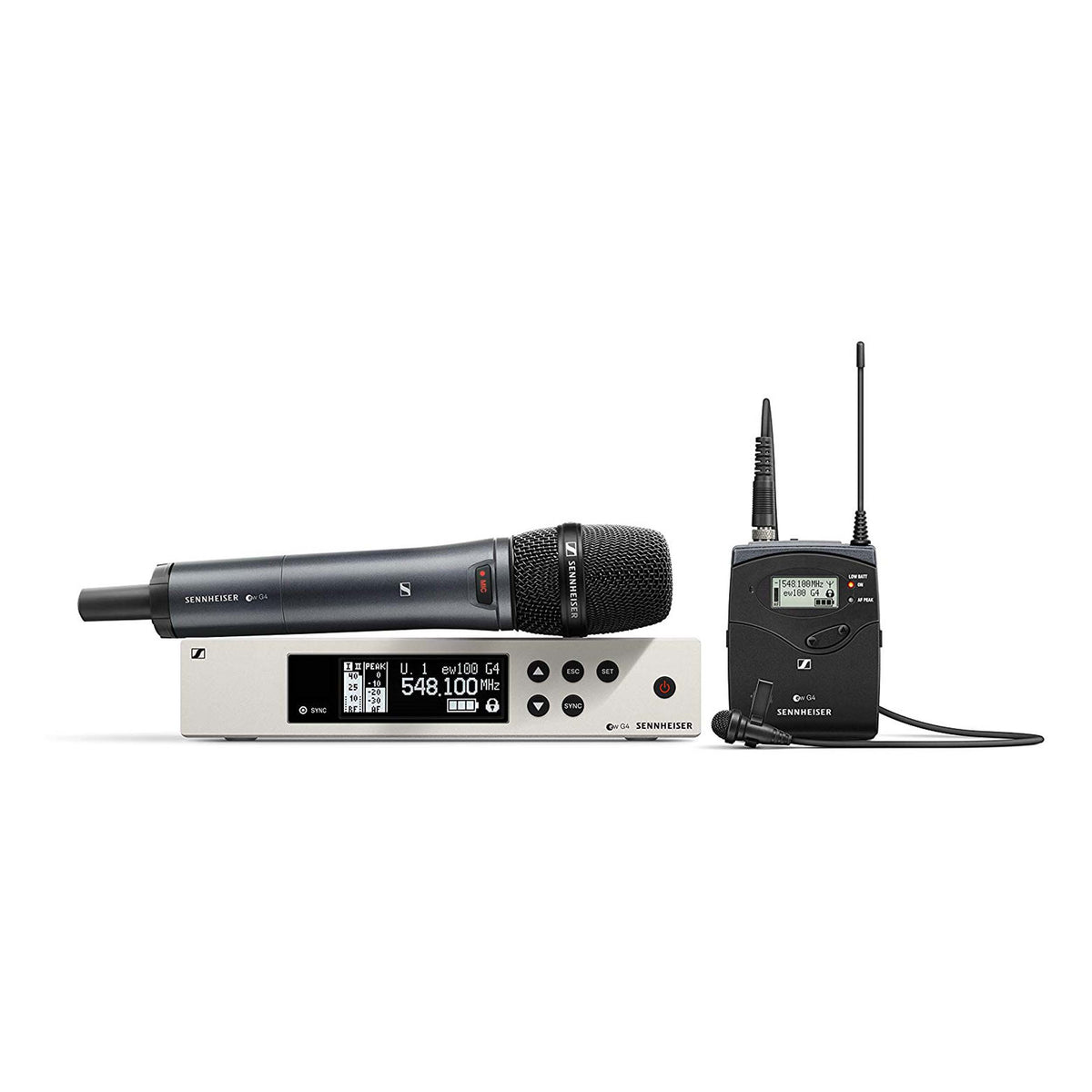 Sennheiser EW100G4 ME2/835S Evolution G4 Wireless Combo System A - MusicMarket