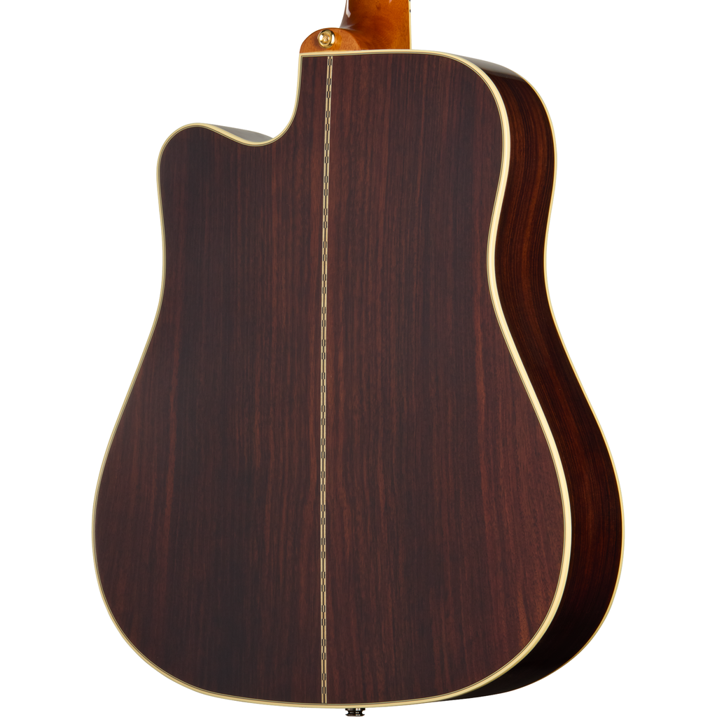 Epiphone Hummingbird Deluxe EC Acoustic Electric Guitar - Autumn Burst - View 8 | MusicMarket
