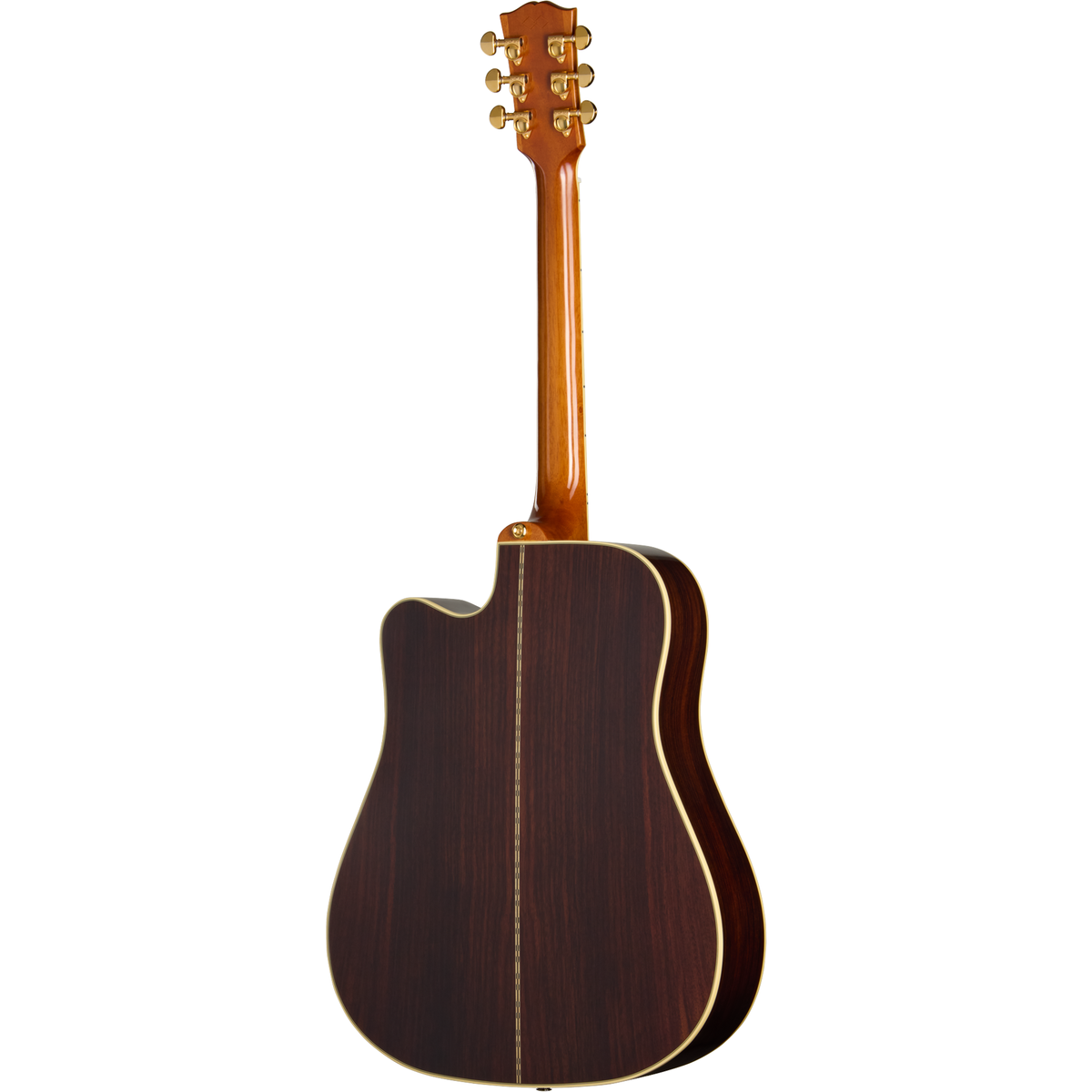 Epiphone Hummingbird Deluxe EC Acoustic Electric Guitar - Autumn Burst - View 3 | MusicMarket