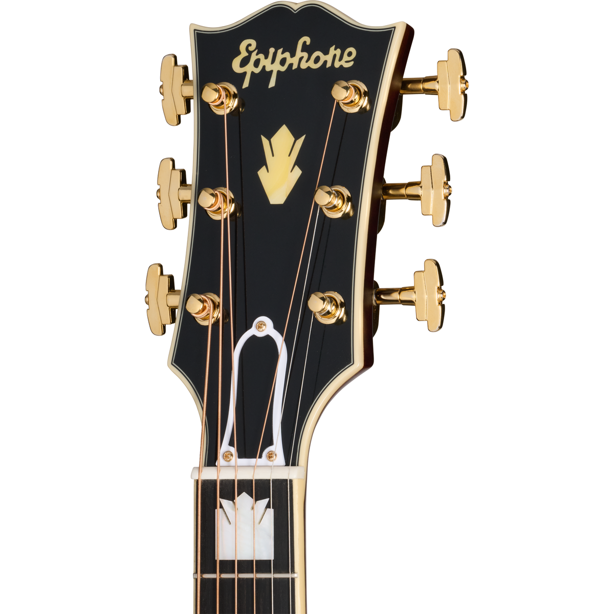 Epiphone Pre-War SJ-200 Rosewood Reissue Acoustic Electric Guitar - Vintage Sunburst - View 3 | MusicMarket