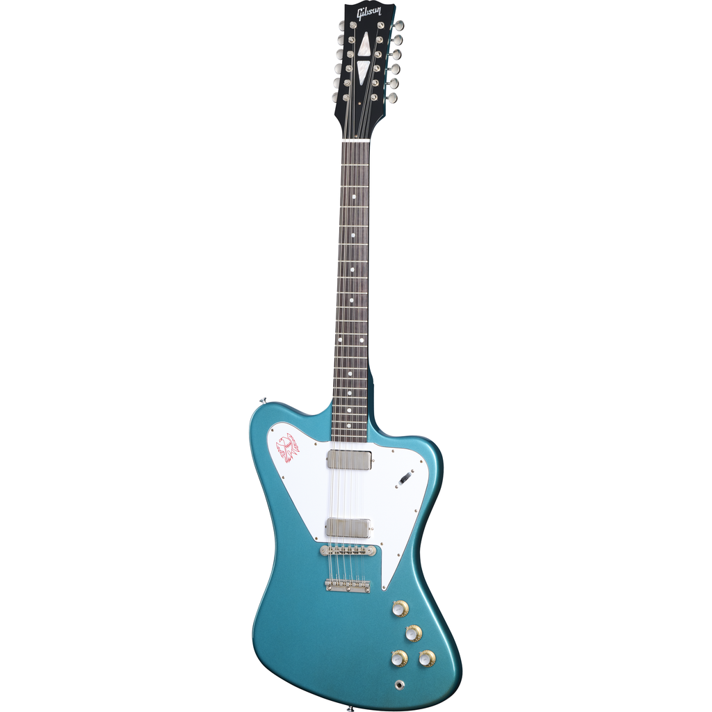Gibson 1965 Non-Reverse Firebird V 12-String Reissue Electric Guitar - Aqua Mist VOS - View 2 | MusicMarket